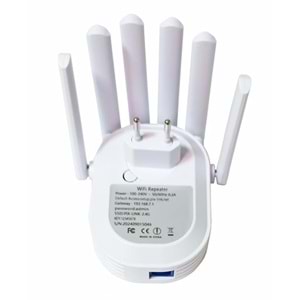PIX-LINK GAB-WR60T 6 ANTEN ACCESS POINT REPEATER ROUTER 1200Mbps