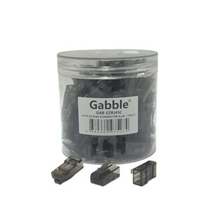 GABBLE GAB-CLR EZRJ45 CAT6 RENKLİ KONNEKTÖR 100LÜ