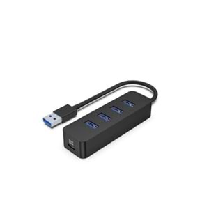 GABBLE GAB-UP520 USB 4 PORT USB 2.0 + TYPE-C ÇOKLAYICI