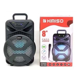 PLATOON PL-4582 BLUETOOTH SD,USB GİRİŞLİ IŞIKLI MİKROFONLU SPEAKER
