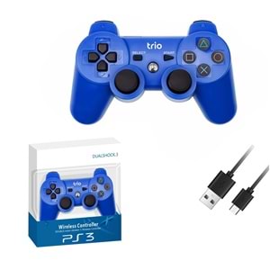 TRİO TR903M MAVİ PS3 KABLOSUZ OYUN KOLU