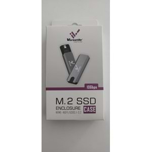 VERSATİLE M.2 SSD KUTU NVME-NGFF/USB 3.1-3.2