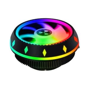 GABBLE GAB-RCF250 RGB Fanlı UFO Tipi CPU Fan