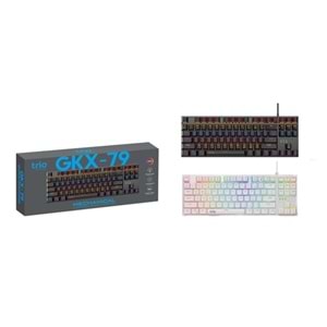 TRİO TRGKX79 OYUNCU KLAVYESİ MEKANİK BLUE SWİTCH RGB