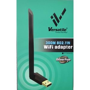 VERSATILE USB WIFI ANTENLİ RT88W15 300M 802.11N