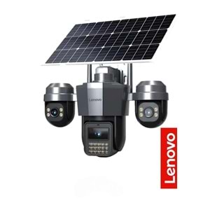 LENOVO G4W19-U (W14C-Z-U) 9MP 3 Lensli 4K Ultra HD 4G SOLAR Kamera Dual PTZ AOV