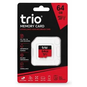 Trio 64Gb Memory Card