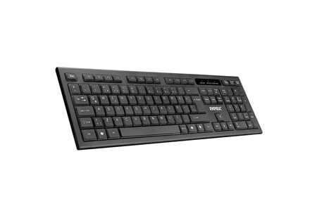 Everest KM-6121 Siyah Kablosuz Q Slim Klavye + Mouse Set