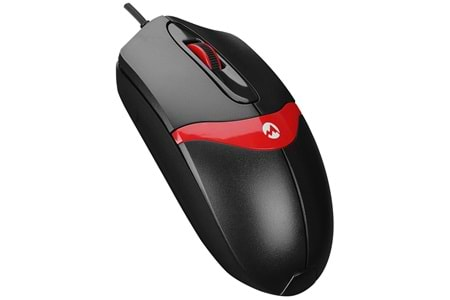 Everest SM-220 Usb Siyah/Kırmızı 1200dpi 3D Optik Kablolu Mouse