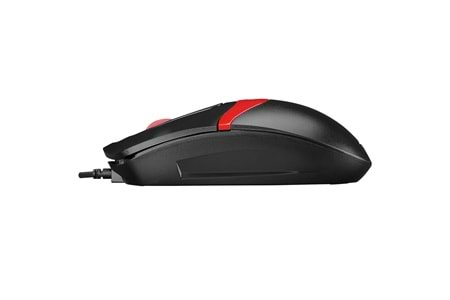 Everest SM-220 Usb Siyah/Kırmızı 1200dpi 3D Optik Kablolu Mouse