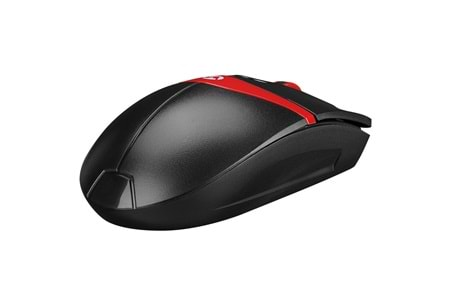 Everest SM-220 Usb Siyah/Kırmızı 1200dpi 3D Optik Kablolu Mouse