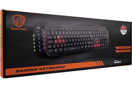 Hytech HKM-58 GAMY PLUS Q Gaming Oyuncu Klavye+Mouse Set