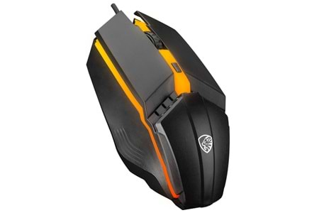 Hytech HKM-X86 QUIN Siyah Usb Gökkuşağı Zemin Aydınlatmalı Gaming Oyuncu Klavye + Mouse Set