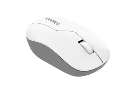 Everest SMW-973 Usb Beyaz/Gri 2.4Ghz Kablosuz Mouse