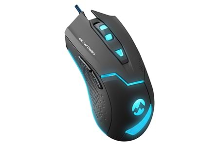 Everest Mercury X8 Usb Siyah 6D Optik Oyun Mouse