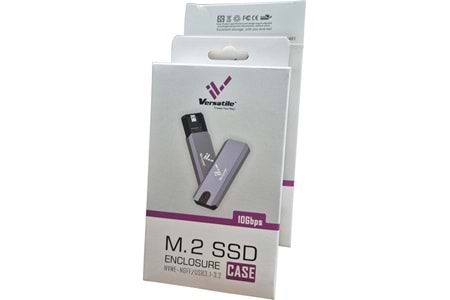 VERSATİLE M.2 SSD KUTU NVME-NGFF/USB 3.1-3.2
