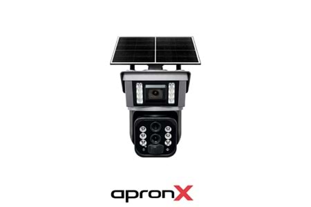 APRONX APX-WSP368OZ 9MP PTZ SOLAR 4G 10X ZOOM