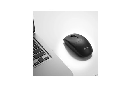 Philips SPK7398 Kablosuz 1600DPI 3 Tuşlu Optik Sessiz Mouse Siyah