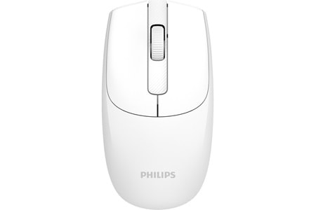 Philips SPK7398 Kablosuz 1600 DPI 3 Tuşlu Optik Sessiz Mouse Beyaz
