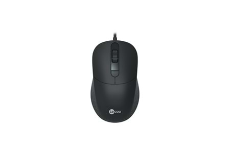 Lecoo MS102 USB Kablolu 2400DPI 4 Tuşlu Optik Mouse Siyah