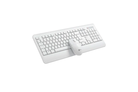 Lecoo KW202 Kablosuz Türkçe Q Klavye & Mouse Set Beyaz