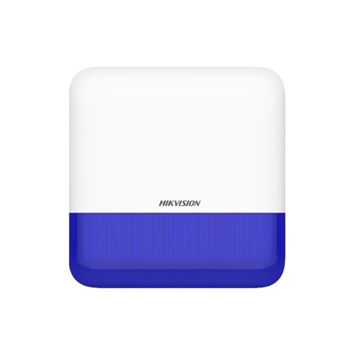 Hikvision DS-PS1-E-WE Kablosuz Harici Siren (868MHz) (Mavi)