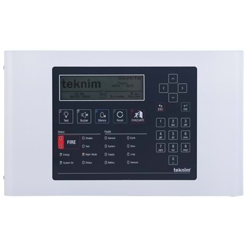 Teknim TFP-1240 Akıllı Adresli Tekrarlayıcı Panel