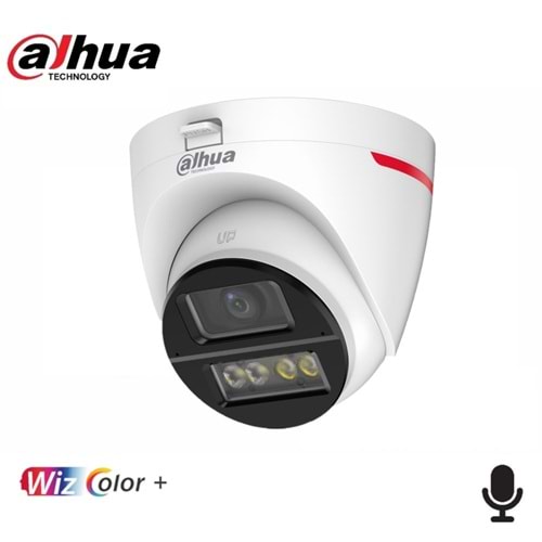 Dahua HAC-HDW1249X-A-PRO-0280B-DIP 2MP WizColor HDCVI Fixed-focal Eyeball Dome Camera