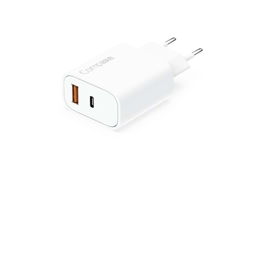 COMPAXE CTA-200CA 35W 5V 3A/9V 2A/ 12V 1.5A- 5V3A/ 9V 2.22A/9V 1.67APD/QC ADAPTÖR BEYAZ