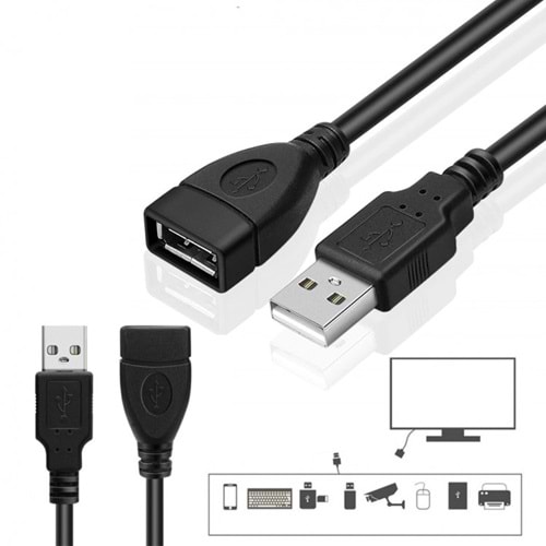GABBLE GAB-UK03 USB UZATMA KABLOSU 3MT