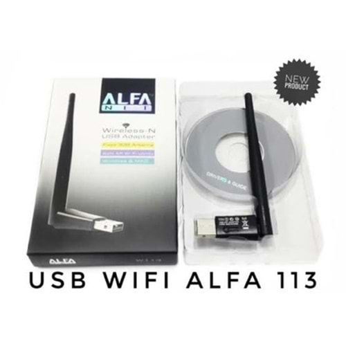 TRİO TR-W113 USB WİRELESS ANTENLİ ADAPTÖR