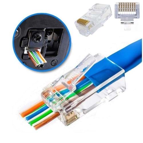 GABBLE GAB-EZRJ45 CAT6 EZRJ45 KONNEKTÖR 100LÜ