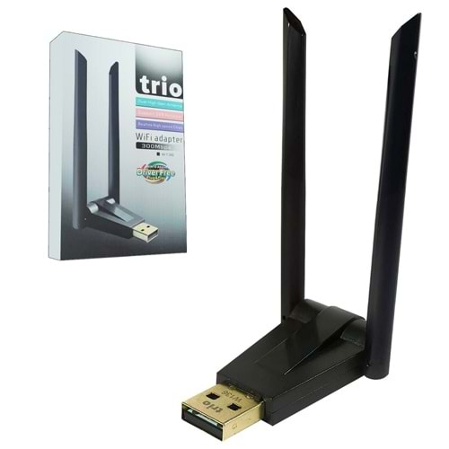 TRİO TR-W136 USB WİRELESS ÇİFT ANTENLİ ADAPTÖR