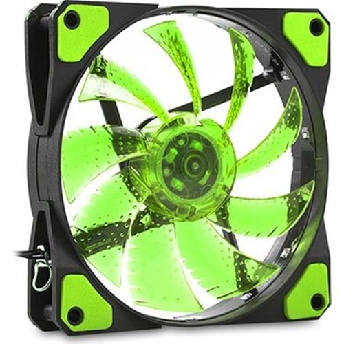 GABBLE G-01 RGB 12CM IŞIKLI KASA FAN (YEŞİL)