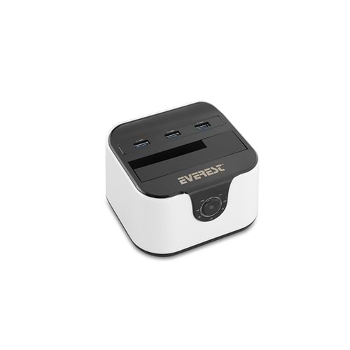 Everest HD3-550 2.5/3.5 HDD Usb 3.0 3*Usb Hub/Şarj 5Gbps Hdd Kutusu
