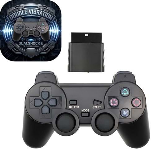 PLATOON PL-2860 PC/PS2/ ANALOG DUAL SHOCK WIRELESS GAME PAD