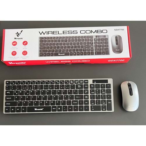VERSATIL GDX7700 KABLOSUZ KLAVYE MOUSE ET
