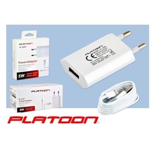 PLATOON PL-8490 2 İN 1 IPHN 3/4S 5V-1A SARJ KABLO