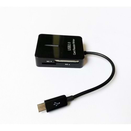 OTG MOBILE CARD READER MICRO (SD, MİNİ SD, SDHC, MS, M2)