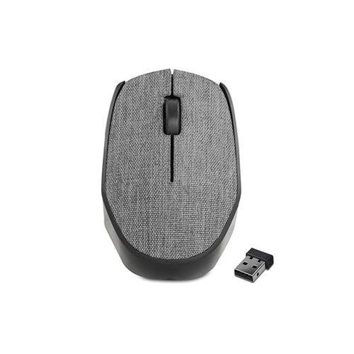 Everest KM-218 Usb 2.4Ghz Gri Kumaş Yüzey Kablosuz Mouse