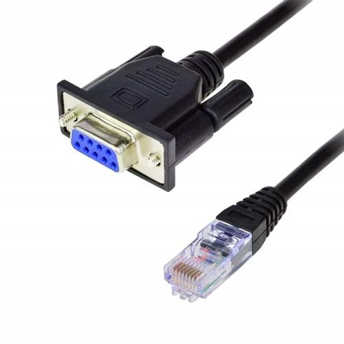 Rs232 db9 seri rj45 kablosu rs232 seri konsol kablosu