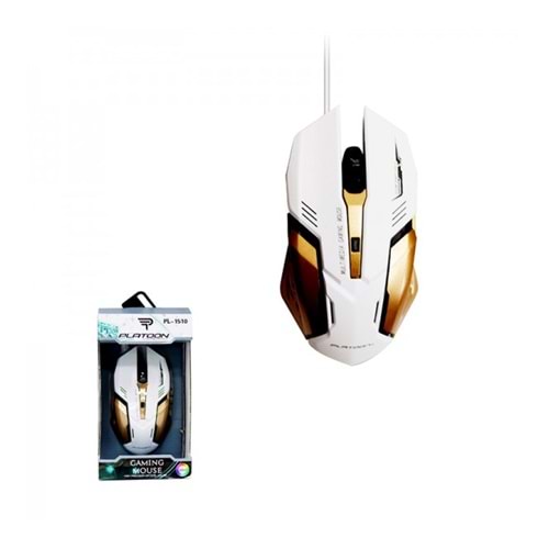 PLATOON PL-1510 METAL 1.600 DPİ KUTULU OYUN MOUSE