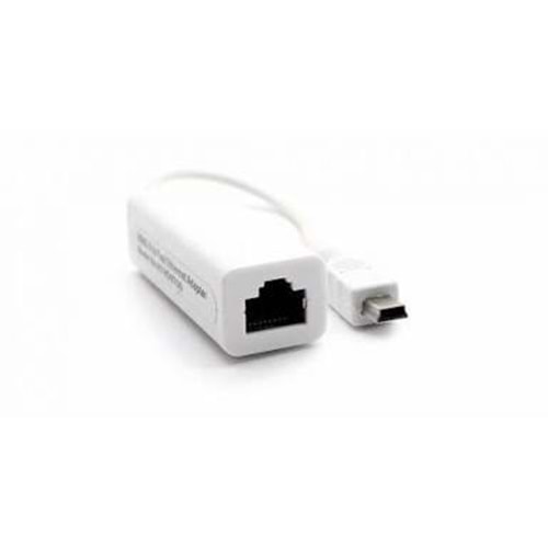 WHITECOM USB MINI 5PIN TO ETHERNET 5CM ÇEVİRİCİ