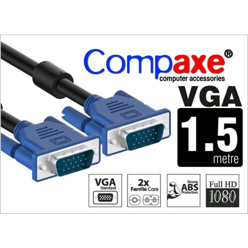 COMPAXE CM-VGA150 VGA 1.5M KABLO