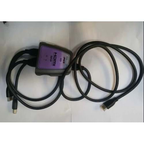PCT MH21P HDMI 2'Lİ SWITCH KABLO YÜKSEK ÇÖZÜNÜRLÜKLÜ MULTİMEDYA ARAYÜZÜ SWITCH