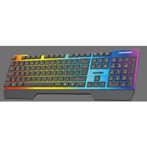 NODAR ND868 KLAVYE OYUN LEDLİ SLİM Q