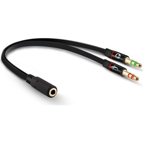 OEM AUX Y KABLO MİKROFON VE KULAKLIK M2/F ÇEVİRİCİ