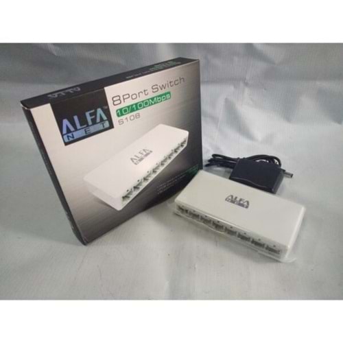 ALFANET S108 8 PORT MAGABİT SWİTCH