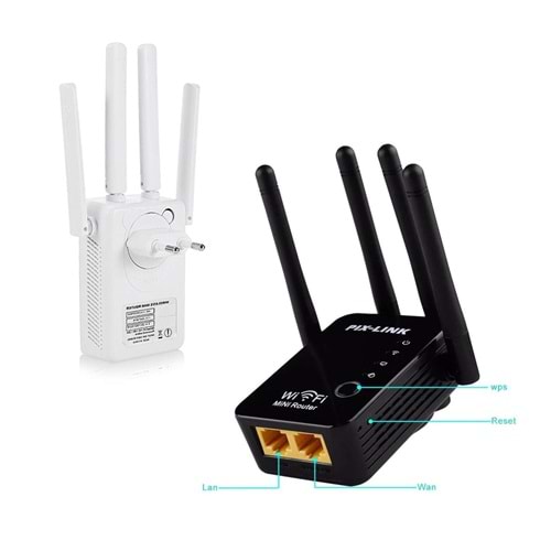 GABBLE GAB-APR500 4 ANTEN ACCESS POINT REPEATER ROUTER 300MBPS