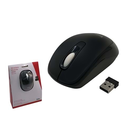 TRİO TR2000 WIRELESS MOBILE MOUSE (SİYAH)